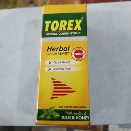Torex herbal cough syrup