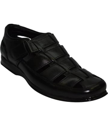 Imperio Black LEATHER Sandals