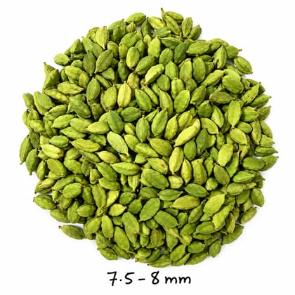 Green Cardamom 7.5mm to 8mm