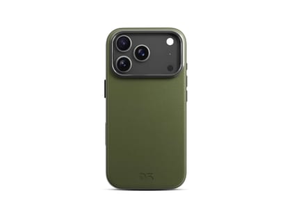 Daily Objects  Leatherite MagSafe Phone Case Cover for iPhone 17 Pro Max - Green-Olive