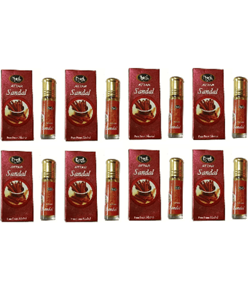 MONET 8 ATTAR SUNDAL, 8 ML EACH ,PACK OF 8 .