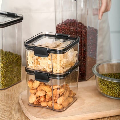Air-Tight Kitchen Storage Containers - 400 ML-8 Pcs - 400 ml