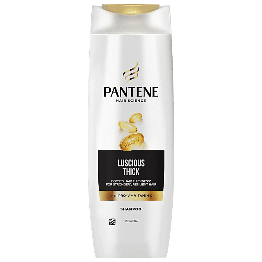 Pantene Hair Science Luscious Thick Shampoo, 180ml