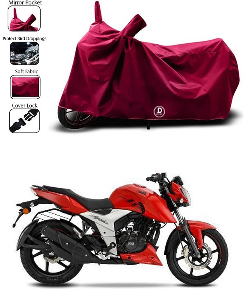 EGAL Bike Body Cover for TVS ( Pack of 1 ) , Maroon