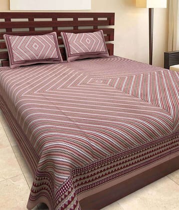 Bombay Spreads Cotton King Bedsheet ( Multi )