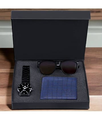 Lorenz Watch,Wallets,Sunglasses Formal Gift Set