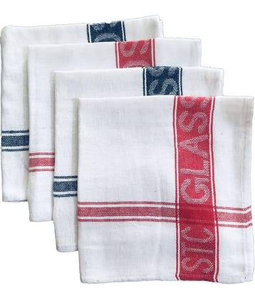 Shop by room - Cotton Glass Cleaning Cleaning Cloth ( Pack of 4 )