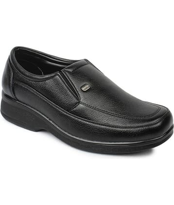 Action - Black Men's Slip On Formal Shoes