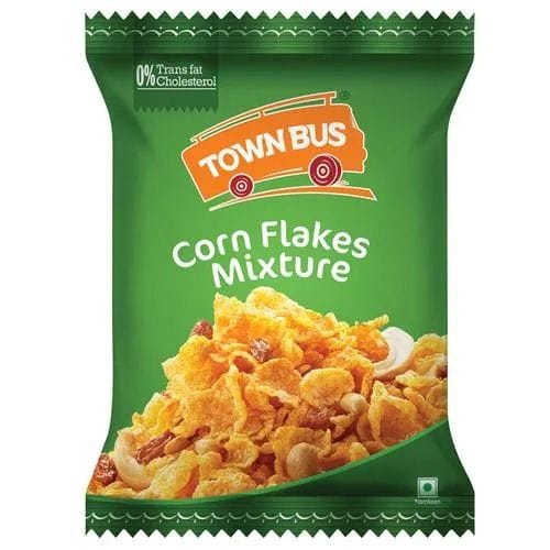 Town Bus Namkeen - Corn Flakes Mixture, 30 gm