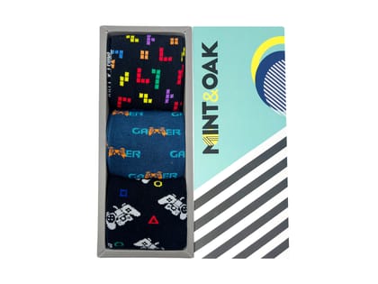 Play All Day Set-of-3 Crew Socks for Men