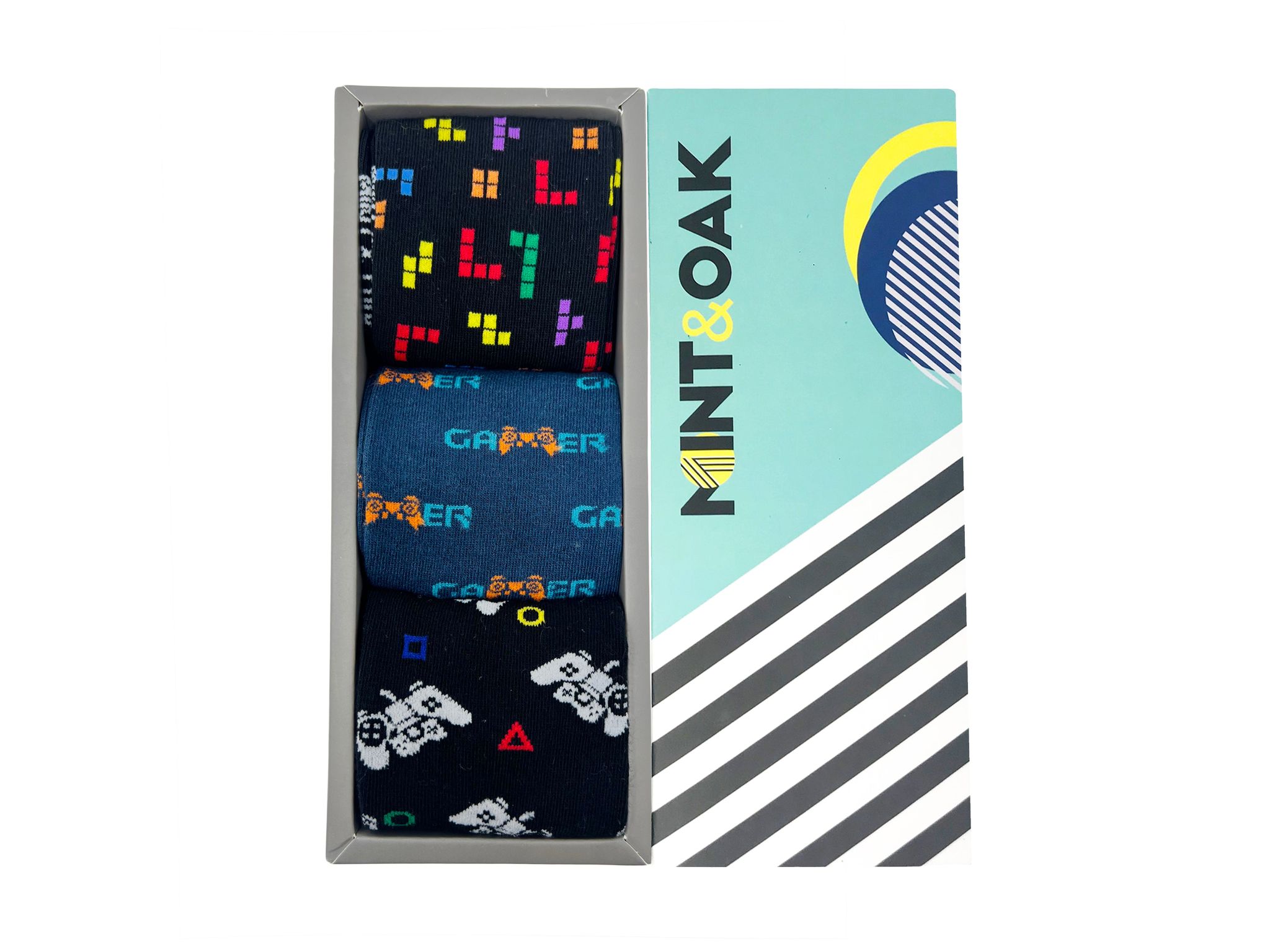 Play All Day Set-of-3 Crew Socks for Men