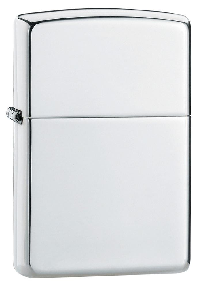 Zippo Armor High Polish Sterling Silver Windproof Pocket Lighter