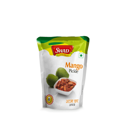 SWAD Mango Pickles and Pickles and Chutney/ Green Chilli Pickles and Pickles and Chutney/ Garlic Pickles and Pickles and Chutney/ Tangy Mango, Lemon, Kerda Mixed Pickles and Pickles and Chutney Combo 200g - (Pack of 8)