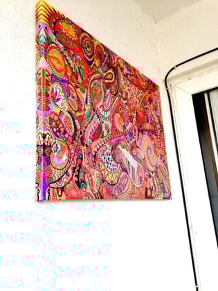 Panorama Artwork Canvas Print