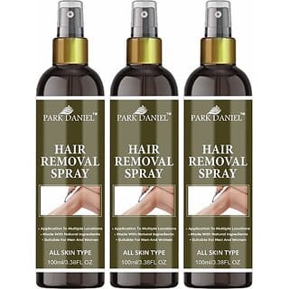 PARK DANIEL Painless Hair Removal Spray From Body, Chest, Legs, Hands Pack of 3 of 100 ML Spray (300 ml, Set of 3)