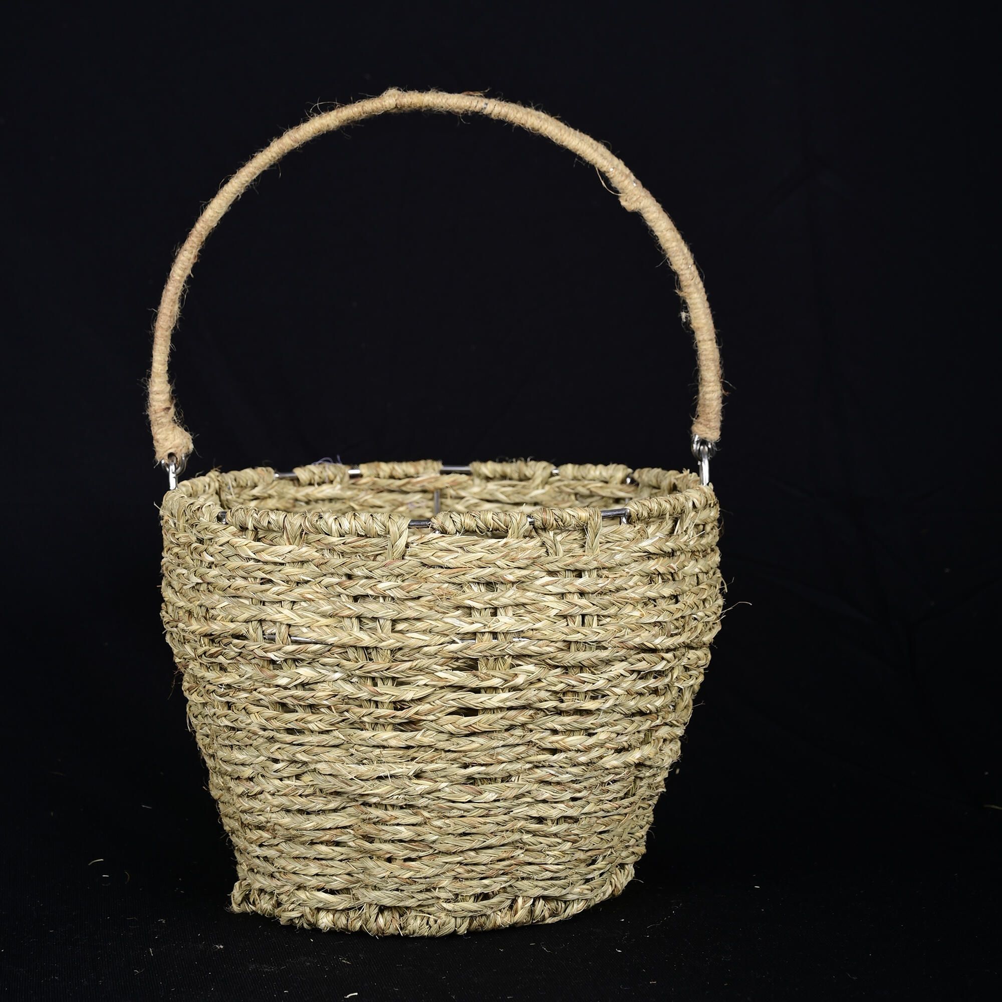 Handcrafted Sabai Grass Handmade Multi-Use Bread Basket / Storage Box