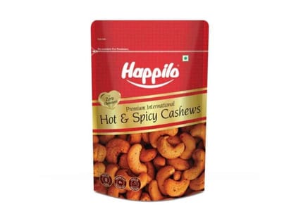 Happilo Premium International Hot Spice Cashew 160g - Pack of 25