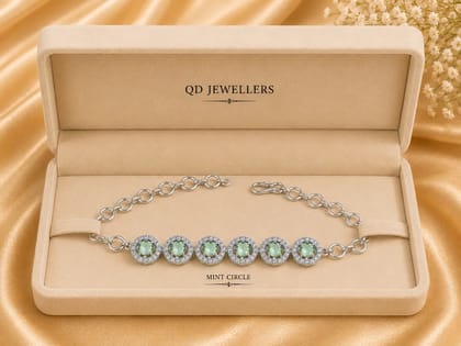Mint Circle Bracelet