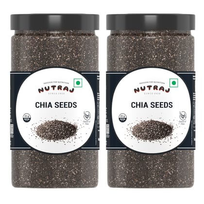 Nutraj Chia Seeds 500g jar