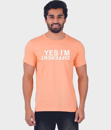 ferocious Pack of 1 Cotton Regular Fit Men's T-Shirt ( Orange )