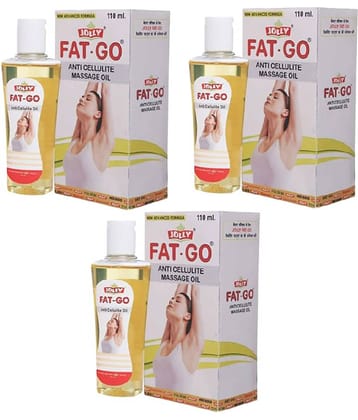 Jolly Fat Go Oil - Pack of 3 Bottle Oil 3 Gm Pack of 3