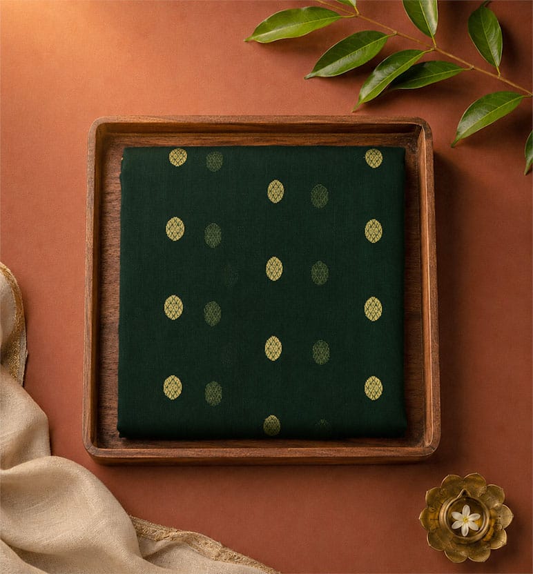 Handloom Chanderi Organza Silk Saree