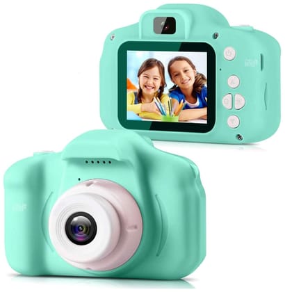 CADDLE & TOES Kids Digital Camera for Photos & Videos | Mini Camera Toy with 2-Inch Screen & USB Rechargeable | Fun & Educational Gift for Boys & Girls Age 3-10 | Easy to Use for Kids (Green) CADDLE & TOES Kids Digital Camera for Photos & Videos | Mini C