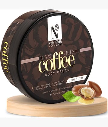 Nutriglow NATURAL'S Raw Irish Coffee Body Cream Day Cream 200 gm