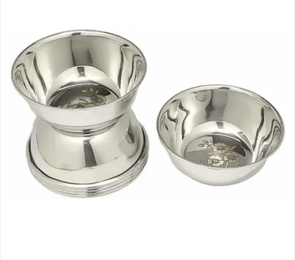 Wektu Premium Steel Serving Bowl/Katori/ Best Quality  (Pack of 6, Steel)