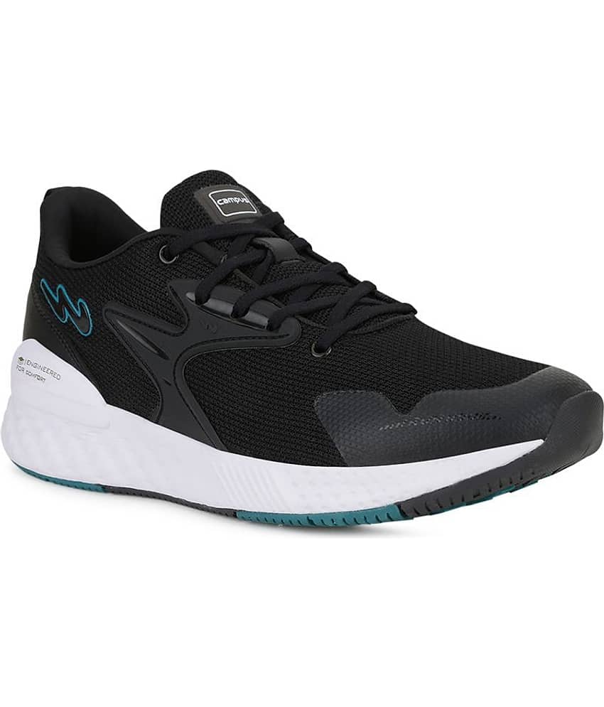 Campus Simon Pro Black Running Shoes