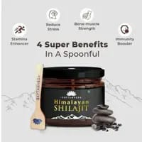 100% Pure Himalayan Shilajit - Natural Strength, Stamina & Power Booster