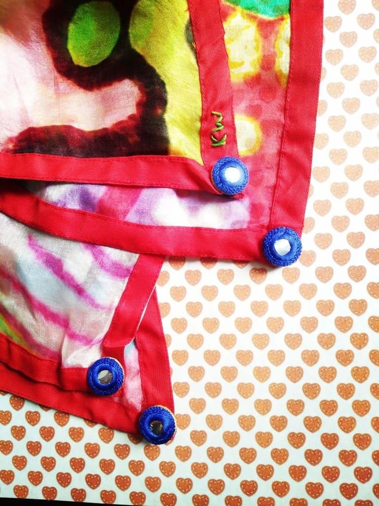 Coloroma Tabby Silk Stole