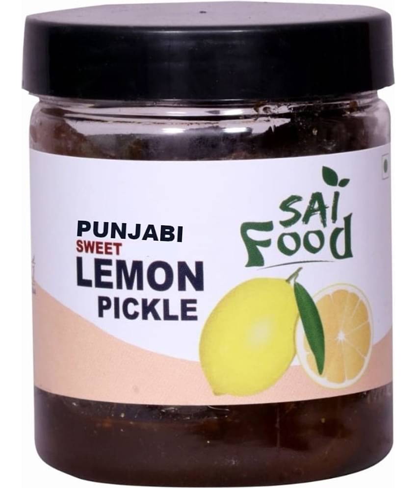 SAi Food PUNJABI Masalo Se Bana Chatpata Sweet Moon Lemon Pickle Nimbu Ka Achar Pickle 250 g