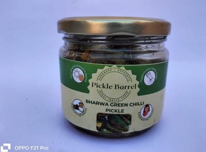 Bharwa Green chilli pickle 250 Gms