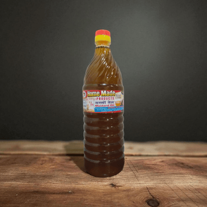 WOOD PRESSED MUSTERD OIL - 1 L