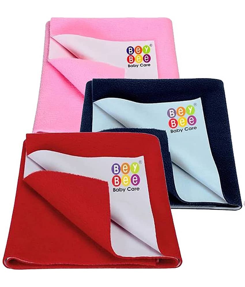 Beybee - Multi-Colour Laminated Bed Protector Sheet ( Pack of 3 )