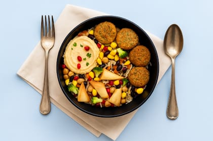 Falafel Hummus Power Bowl
