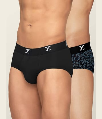 XYXX Pack of 2 Modal Briefs For Men's ( Multicolor )