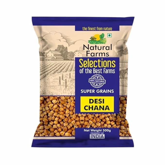Natural Farms Desi Chana 500 g
