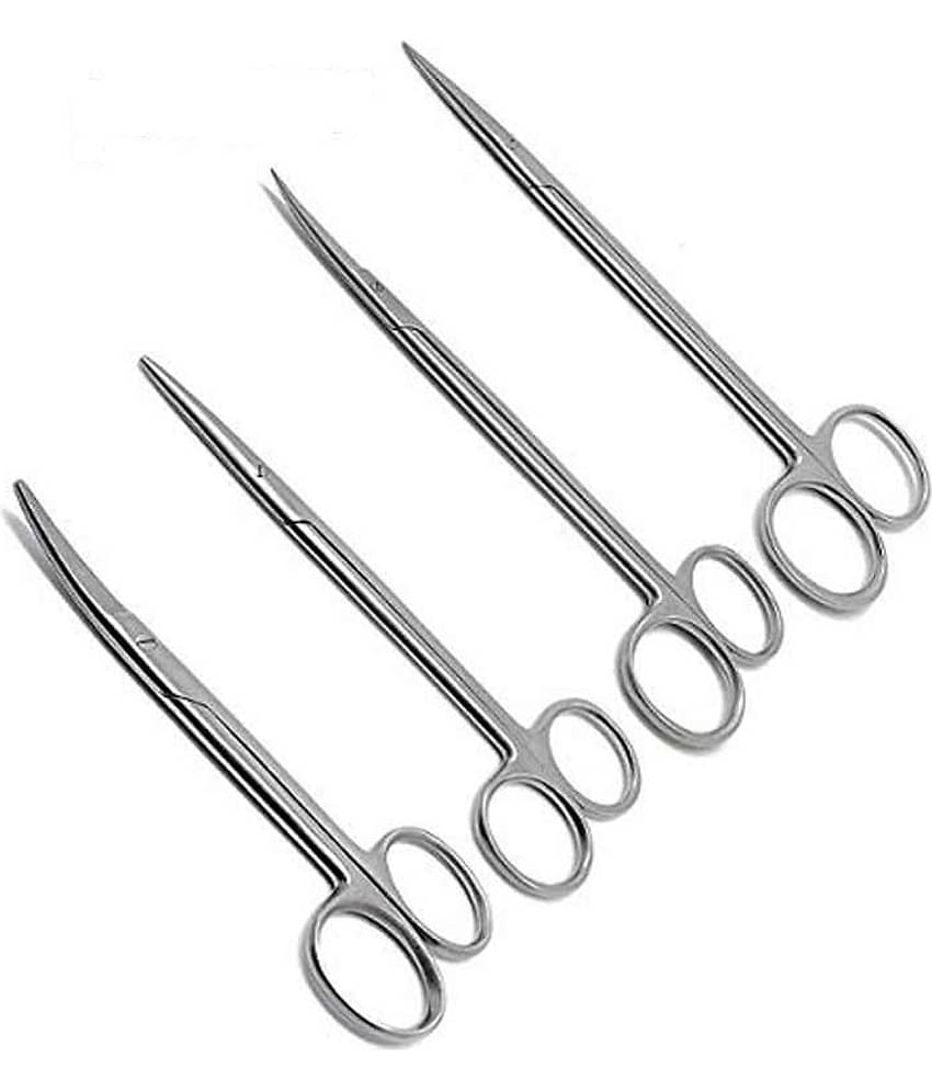 Tosh Surgical 6" Scissor Pack of 4 Straight | Curved