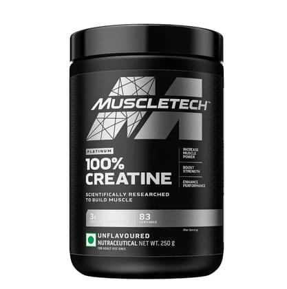 Muscletech Platinum 100% Creatine (Indian)-250 g