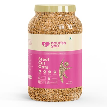 nourish you Steel Cut Oats, Gluten Free