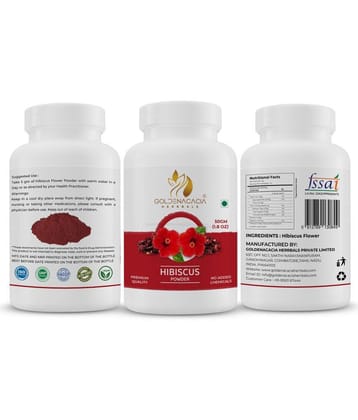 GOLDENACACIA HERRBALS Hibiscus 50 Powder 1 gm