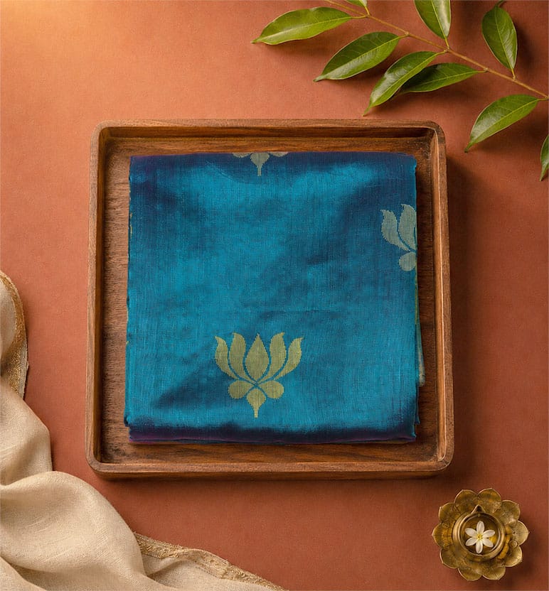 Handloom Chanderi Silk Saree