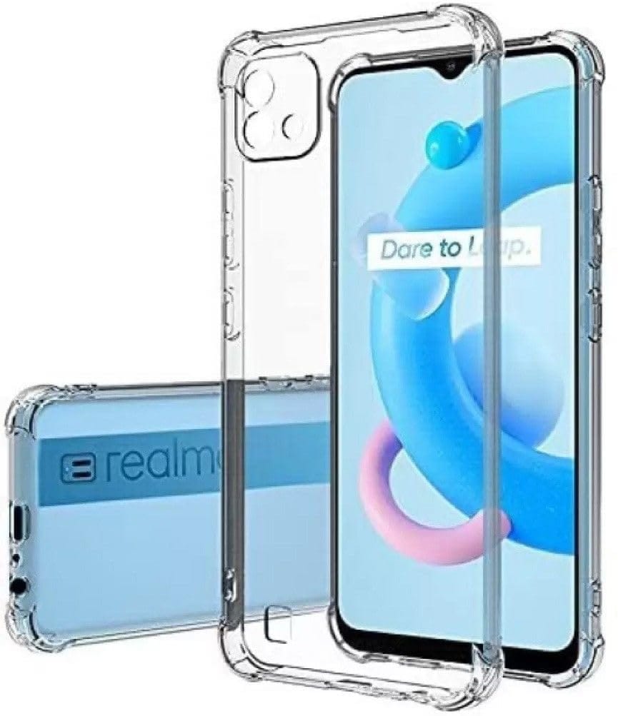 PLUGTECH TPU Ultra Hybrid Clear Camera Protection Back Cover Case for Realme C20,Realme C11 2021