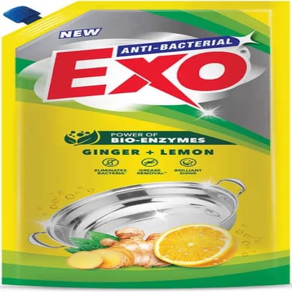 Exo Ginger Lemon Antibacterial Dishwash Gel 5x115ml Exo Ginger Lemon Antibacterial Dishwash Gel 5x115ml