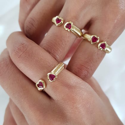 Agape Heart Ring