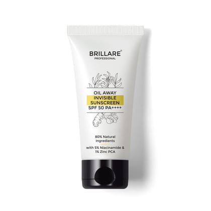 Oil Away Invisible Sunscreen with SPF50