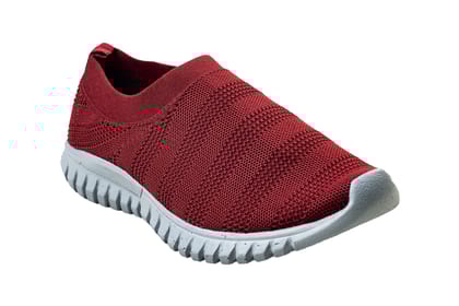 Liberty Gents Maroon Canvas Shoe-Maroon / 6