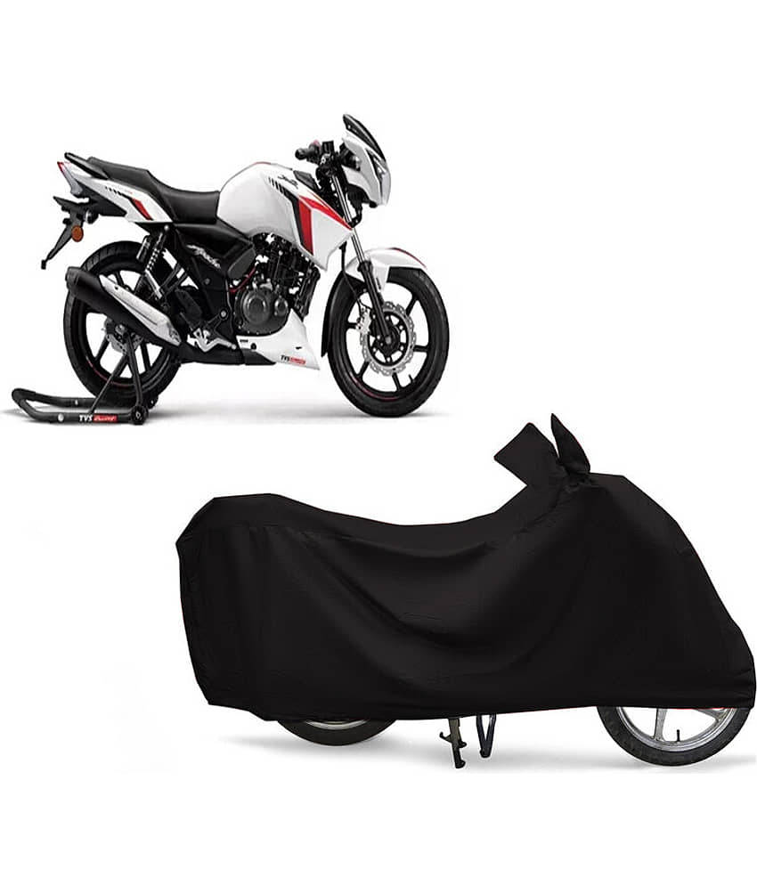 EGAL Bike Body Cover for TVS WN1123 Apache RTR 160 New BS6 ( Pack of 1 ) , Black